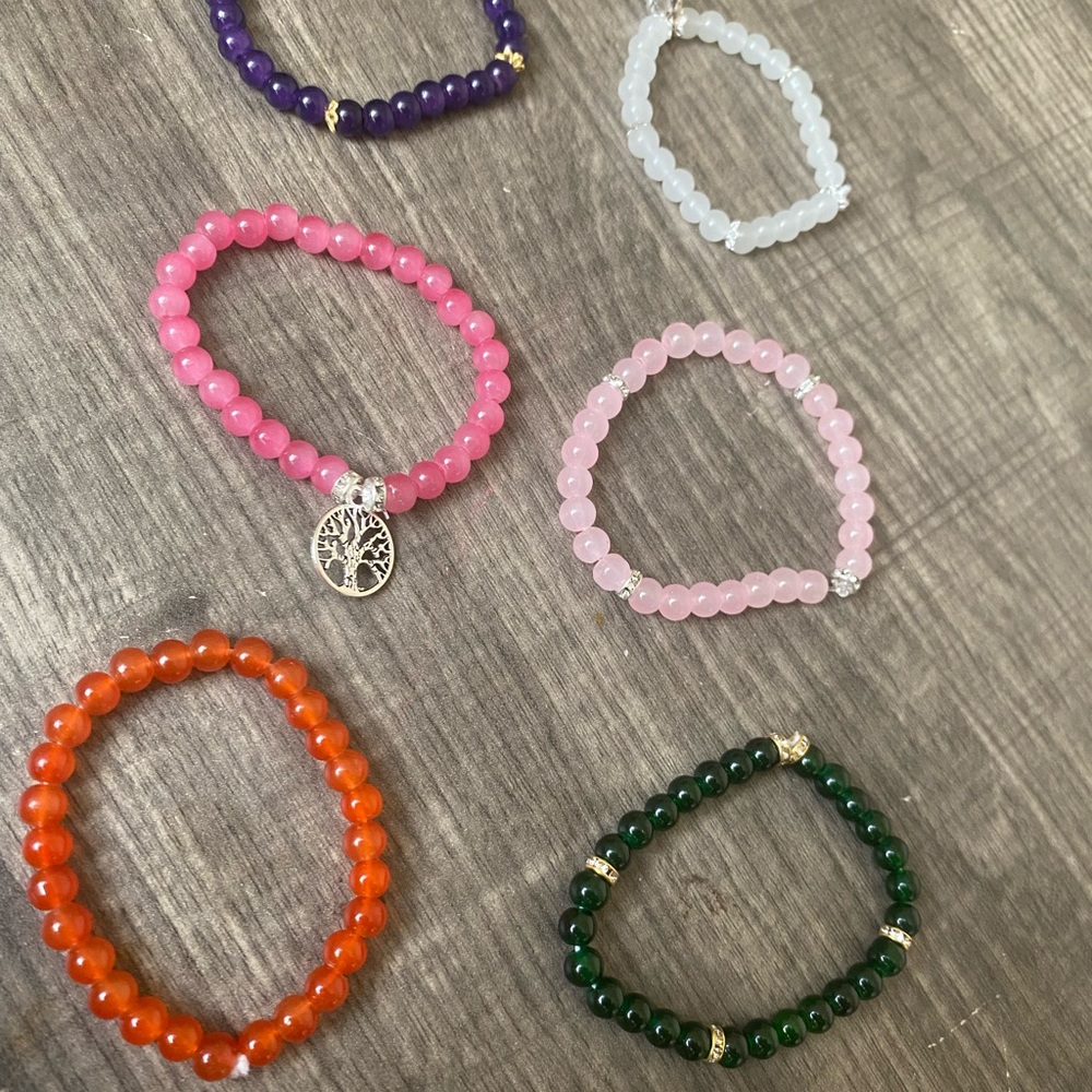 Hand crafted crystal jewelry